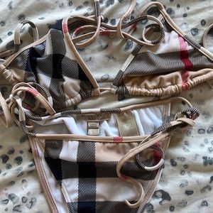 Authentic Burberry Brit Two Piece Bikini S